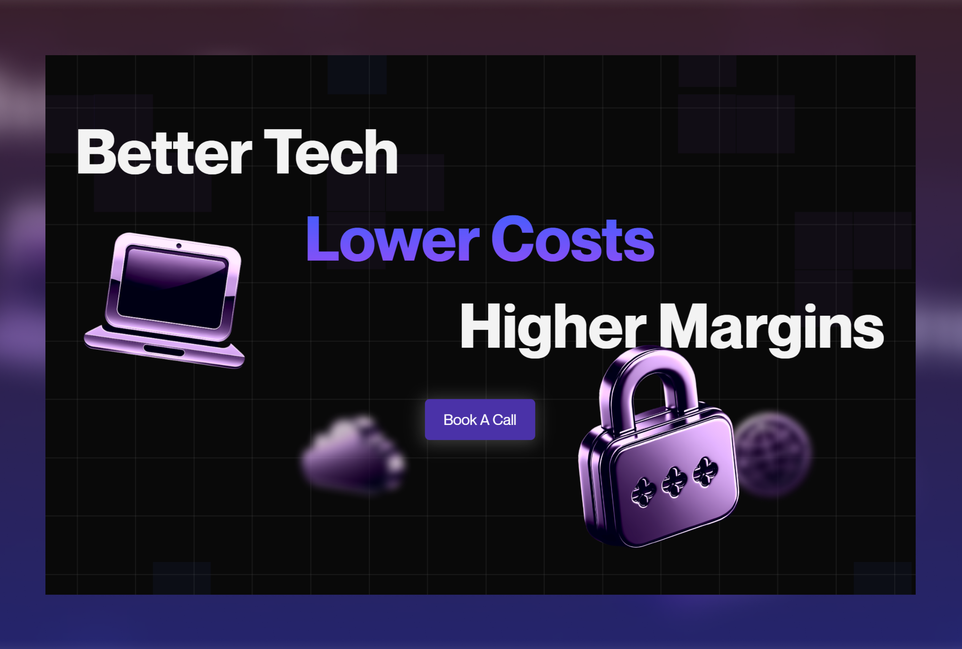 Trade Tech Solutions website header