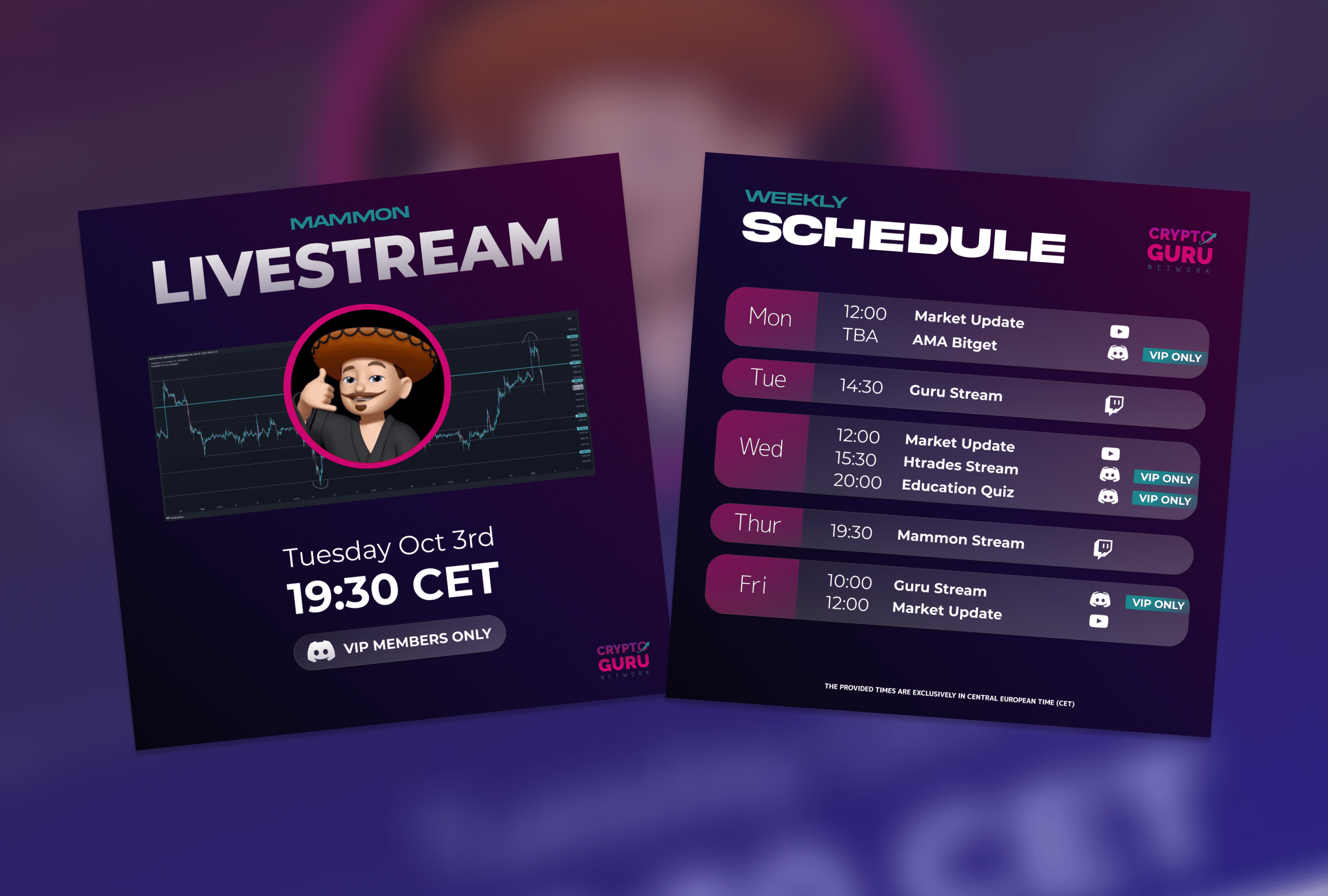 Tribe Capital marketing design cards